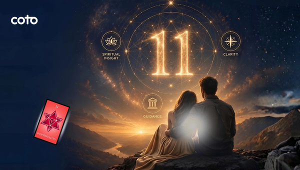 Master Number 11 & The Tarot: A Cosmic Blueprint for Navigating Your Ultimate Soulmate Connection