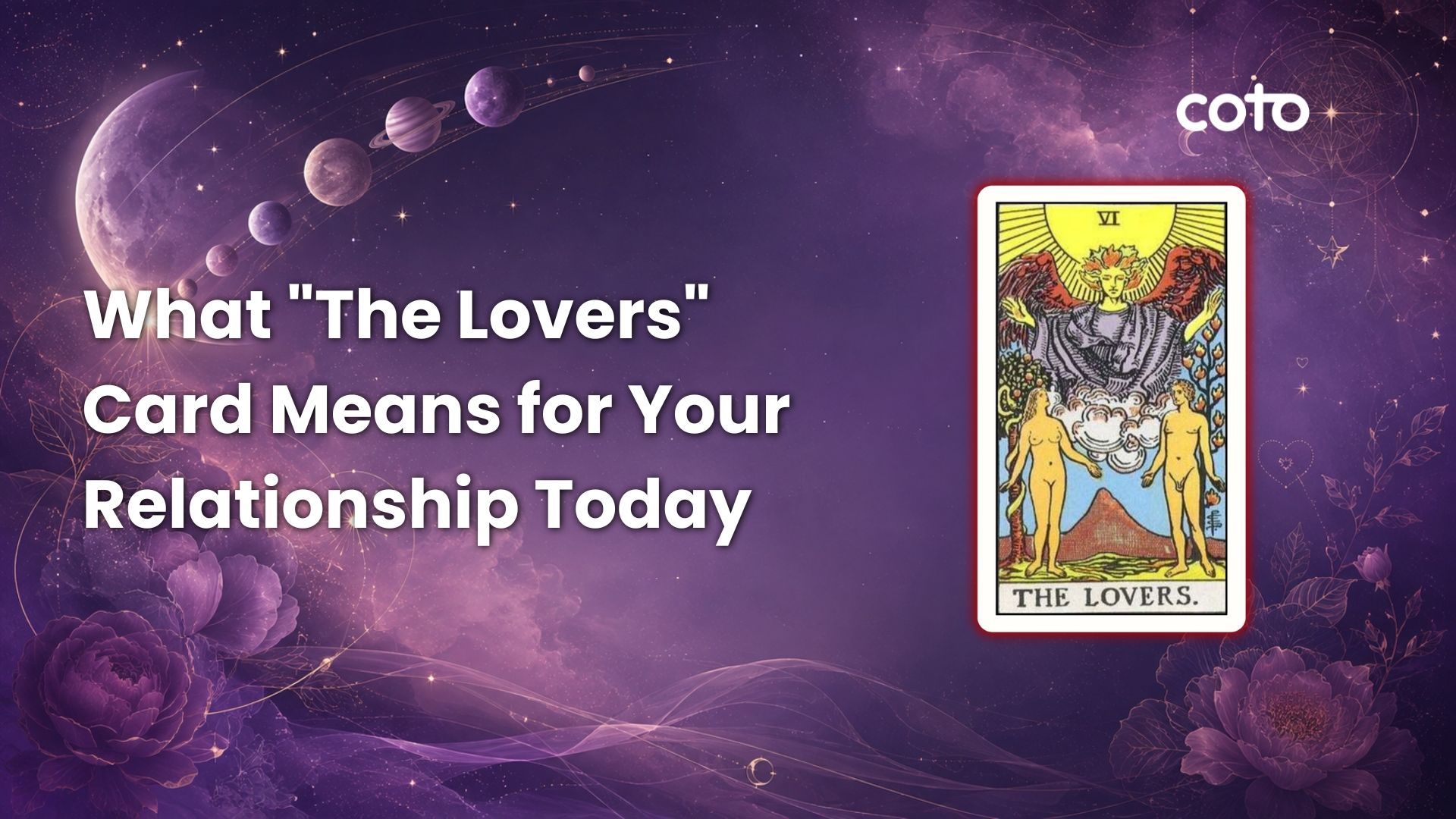 What "The Lovers" Card Means for Your Relationship Today