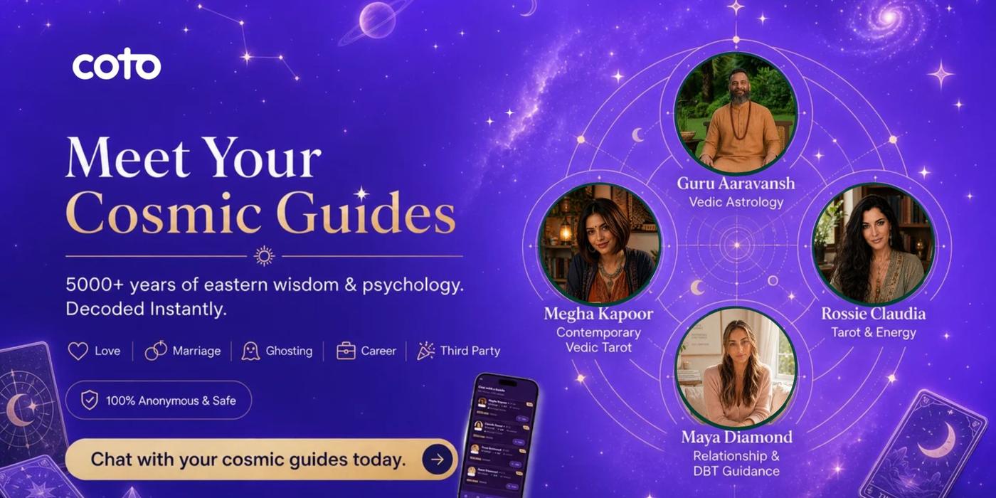 Beyond AI Chatbots: Meet Cosmic Guides, 500+ Years of Eastern Wisdom, Decoded for Your Everyday Life