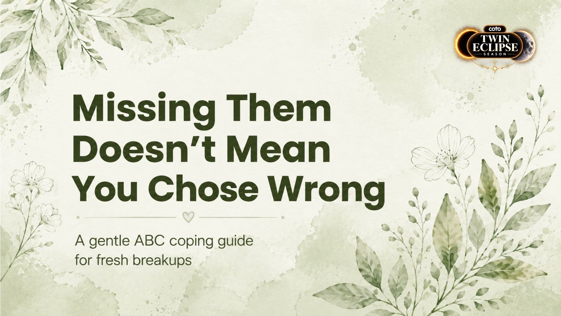 Missing Your Ex? Try This Coping Card Before You Text