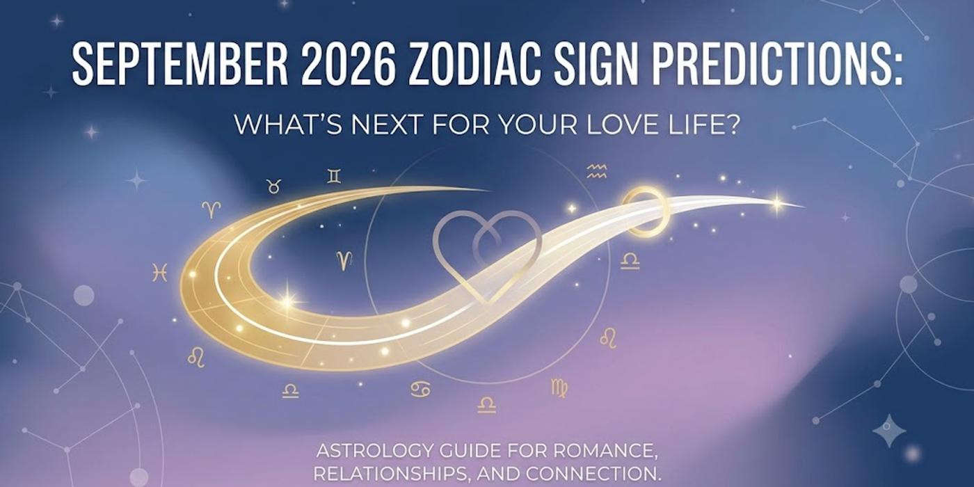 September 2026 Zodiac Sign Predictions: What’s Next for Your Love Life?