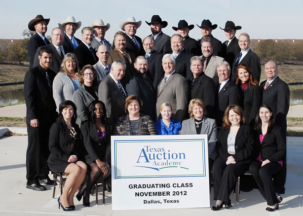 November 2012 America’s Auction Academy Class