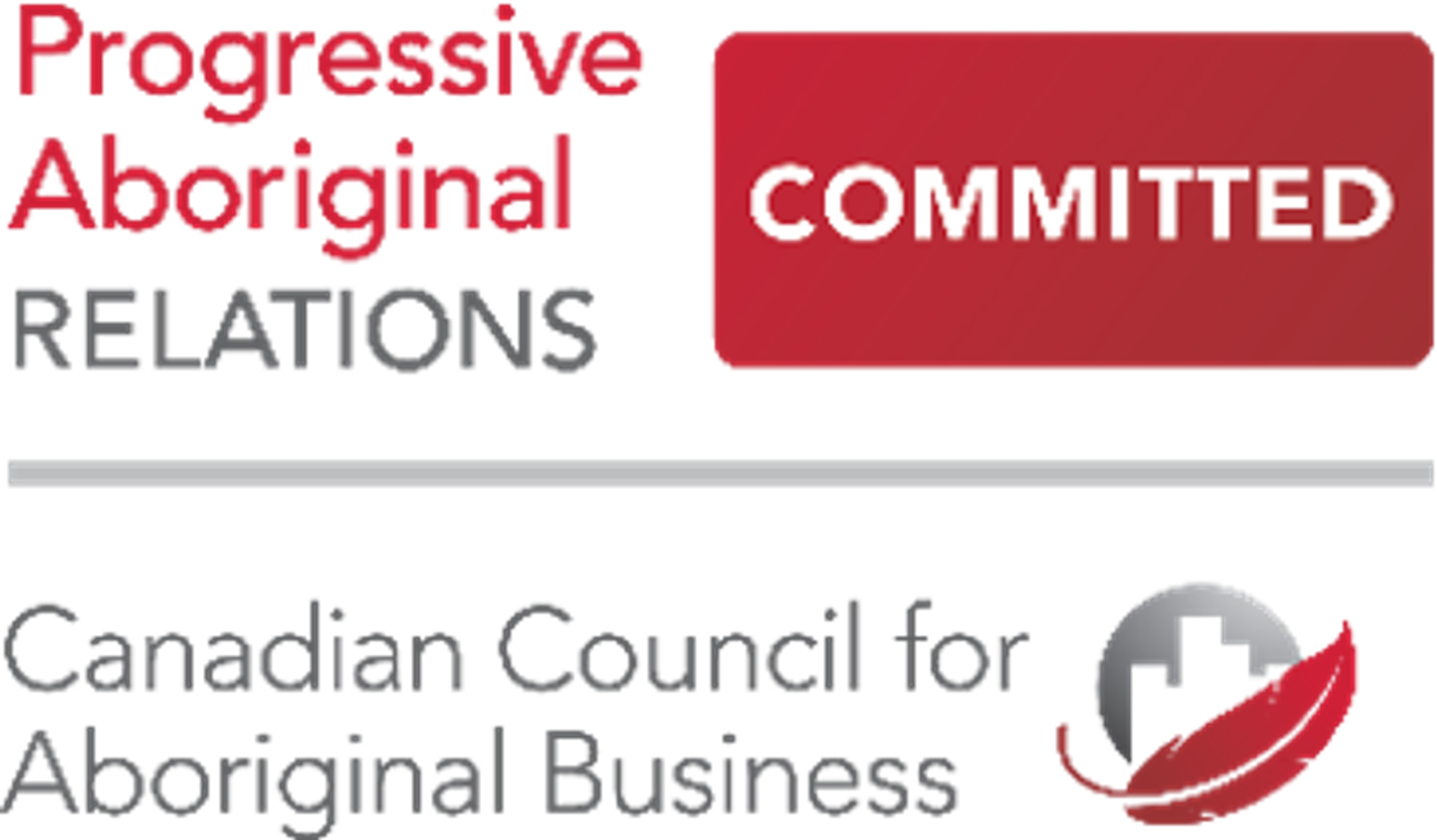 Progressive Aboriginal Relations Committed logo