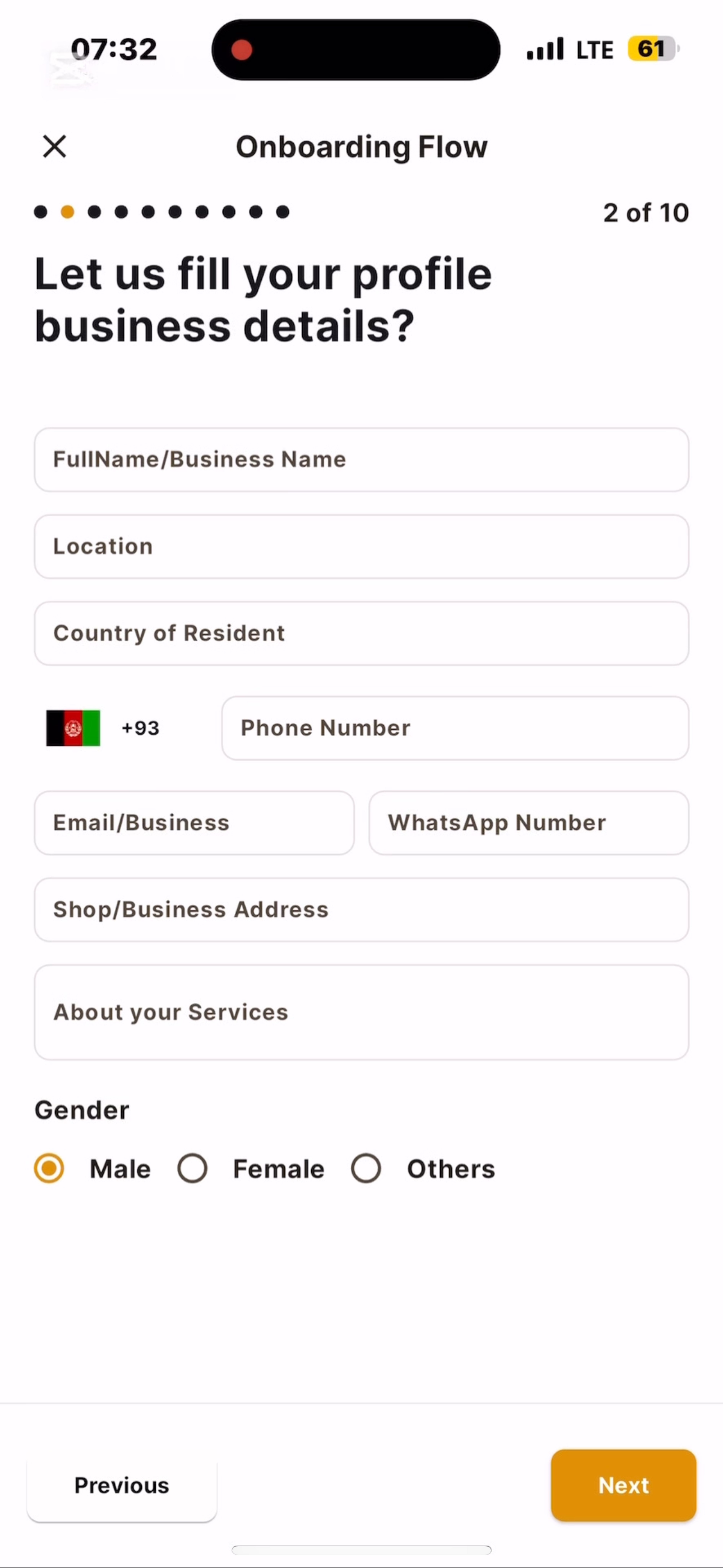 Shearify Shearstore stylist Business details