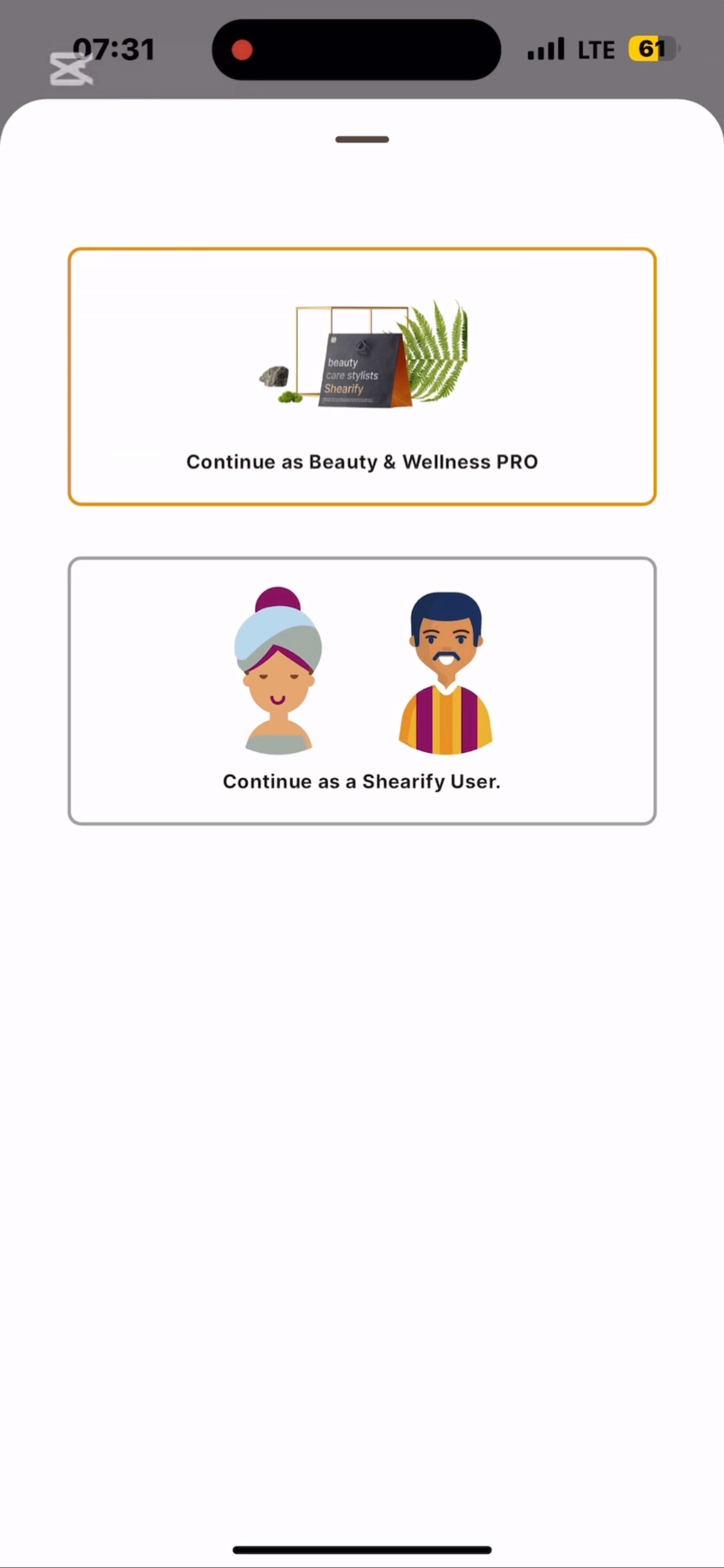 Setup your shearstore profile