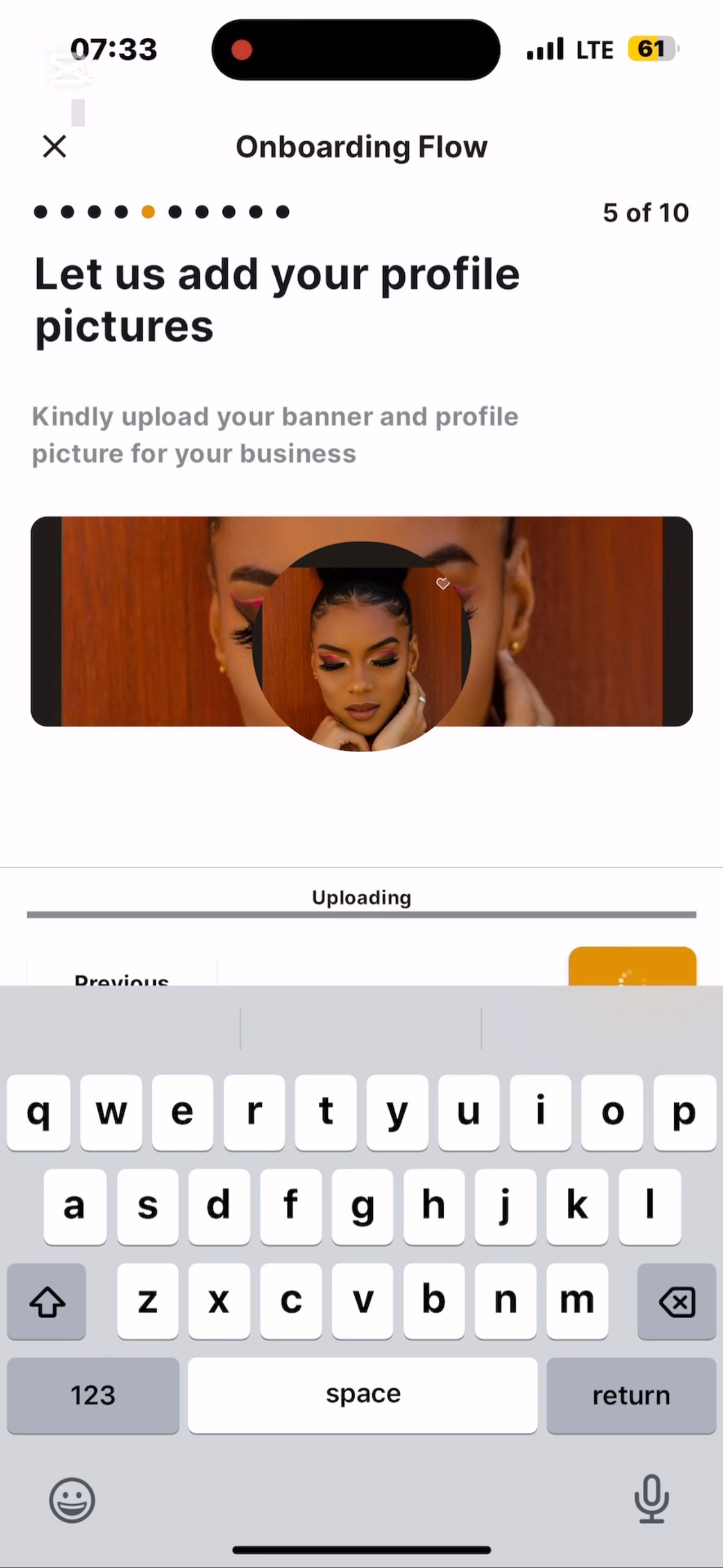Shearify Shearstore stylist home page design setup
