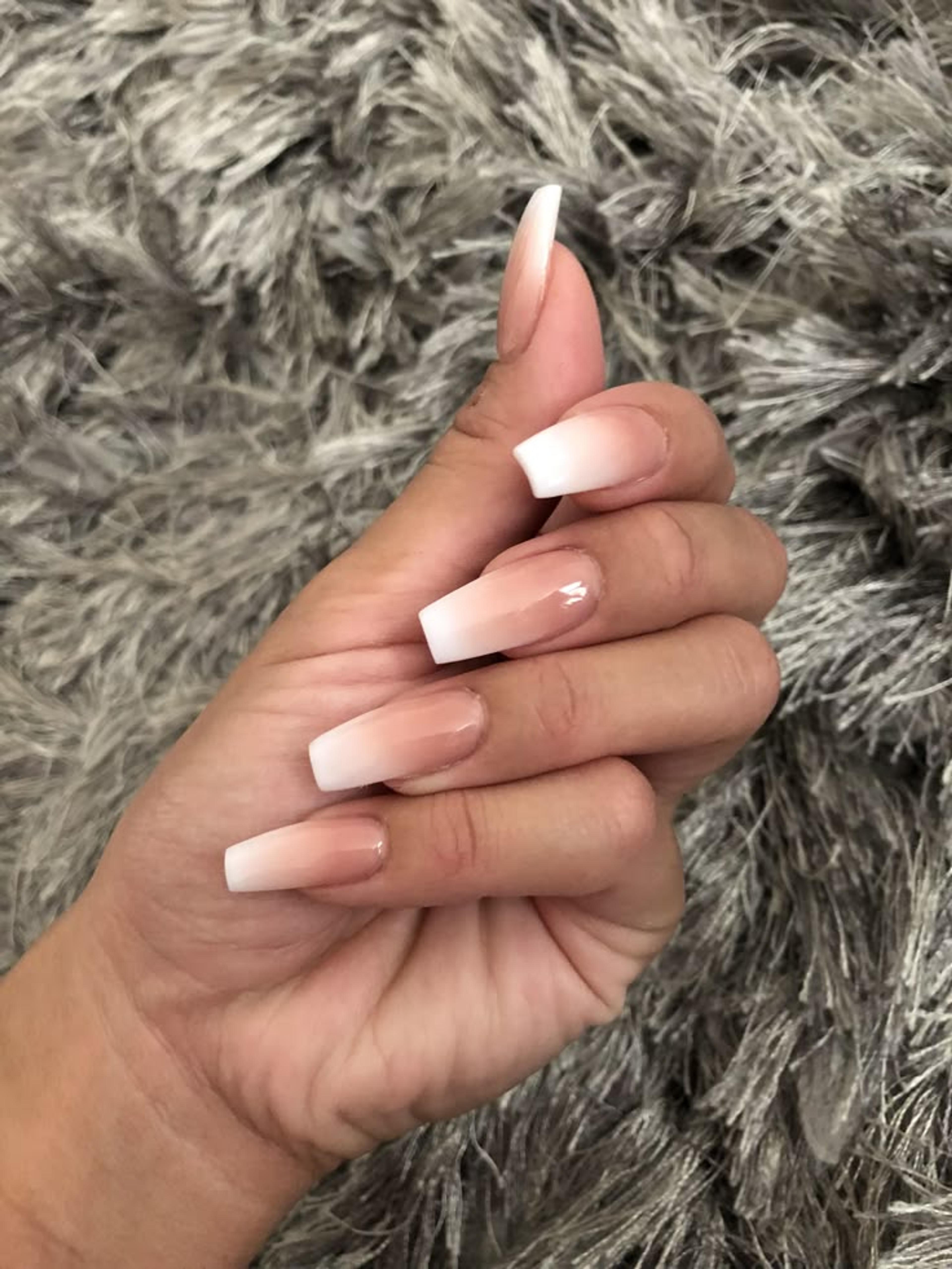 Ombre Fade nails