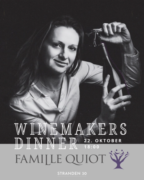 Winemakers Dinner: Famille Quiot