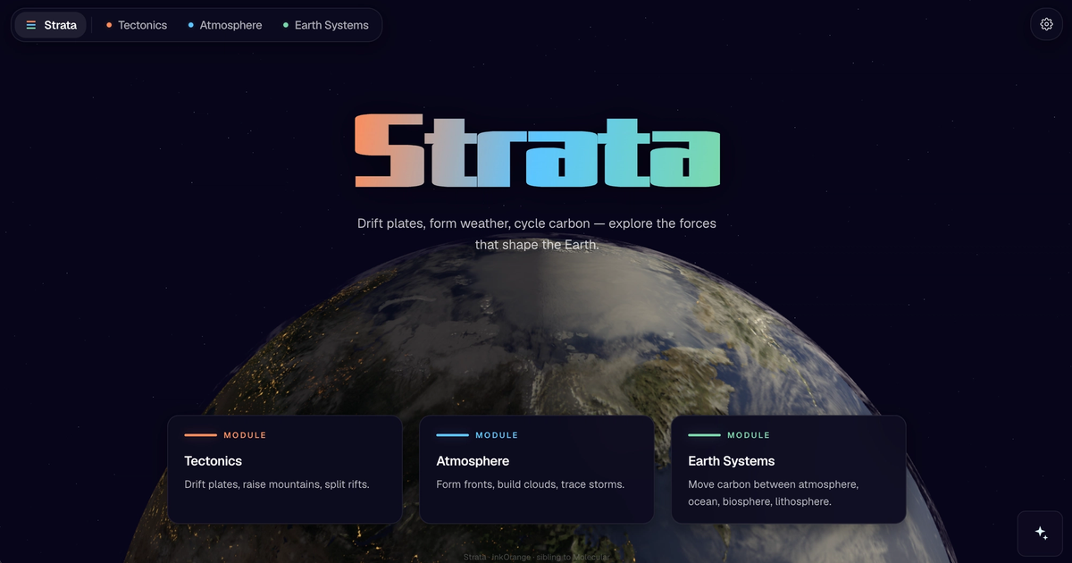Strata: Building a 3D Earth Science Tool That Students Actually Want to ...