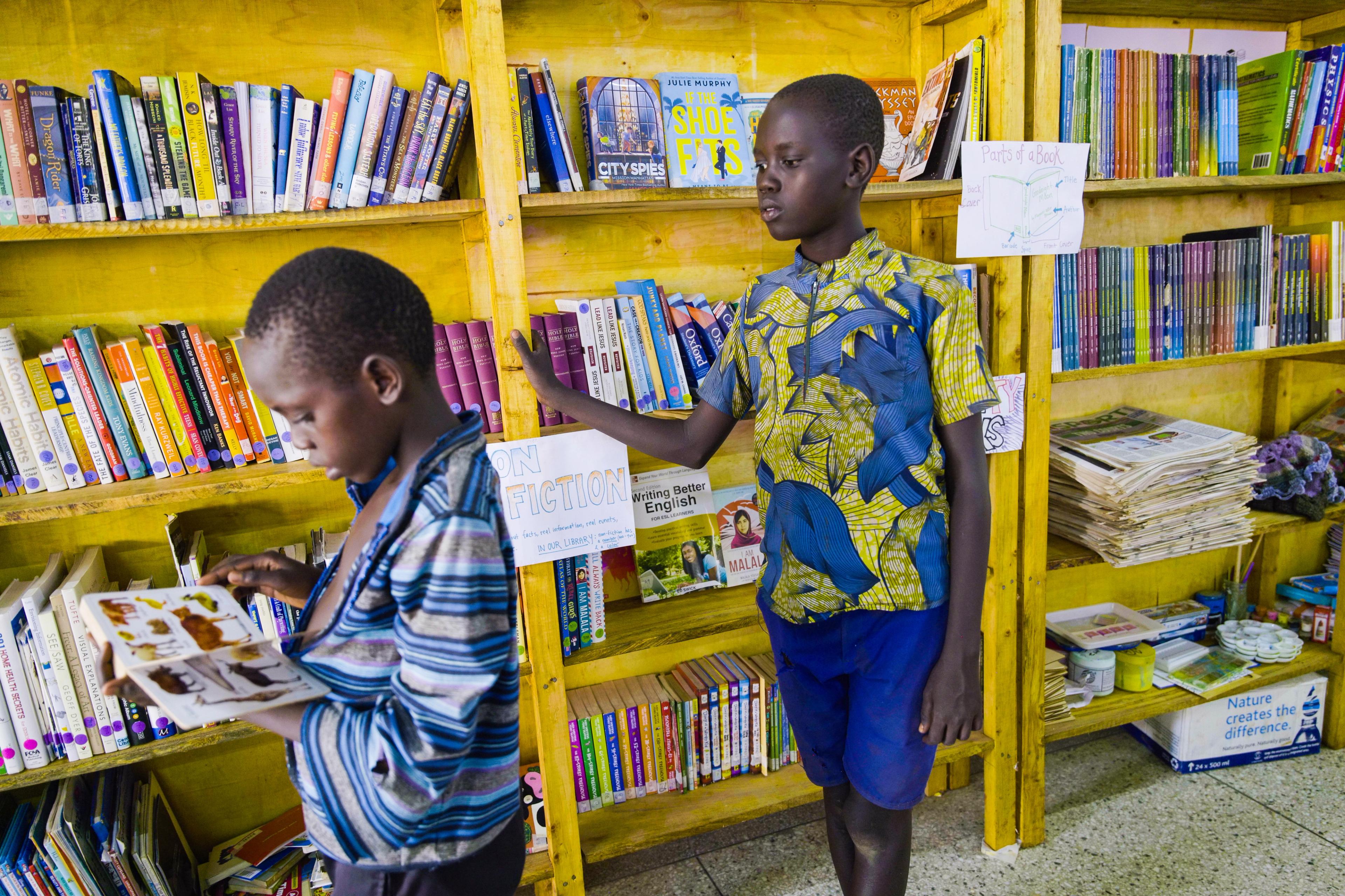 HoDEP students smiling in the Creative Learning Haven.