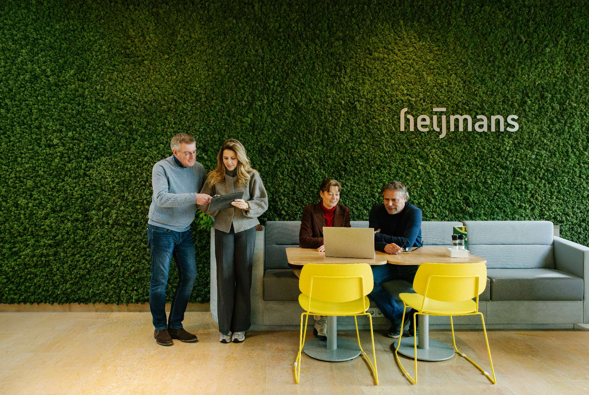 Heijmans x ClockWise die samen uren registreren