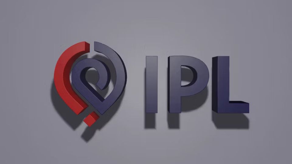 Logo IPL - firmy oferującej wsparcie w transporcie cementu.