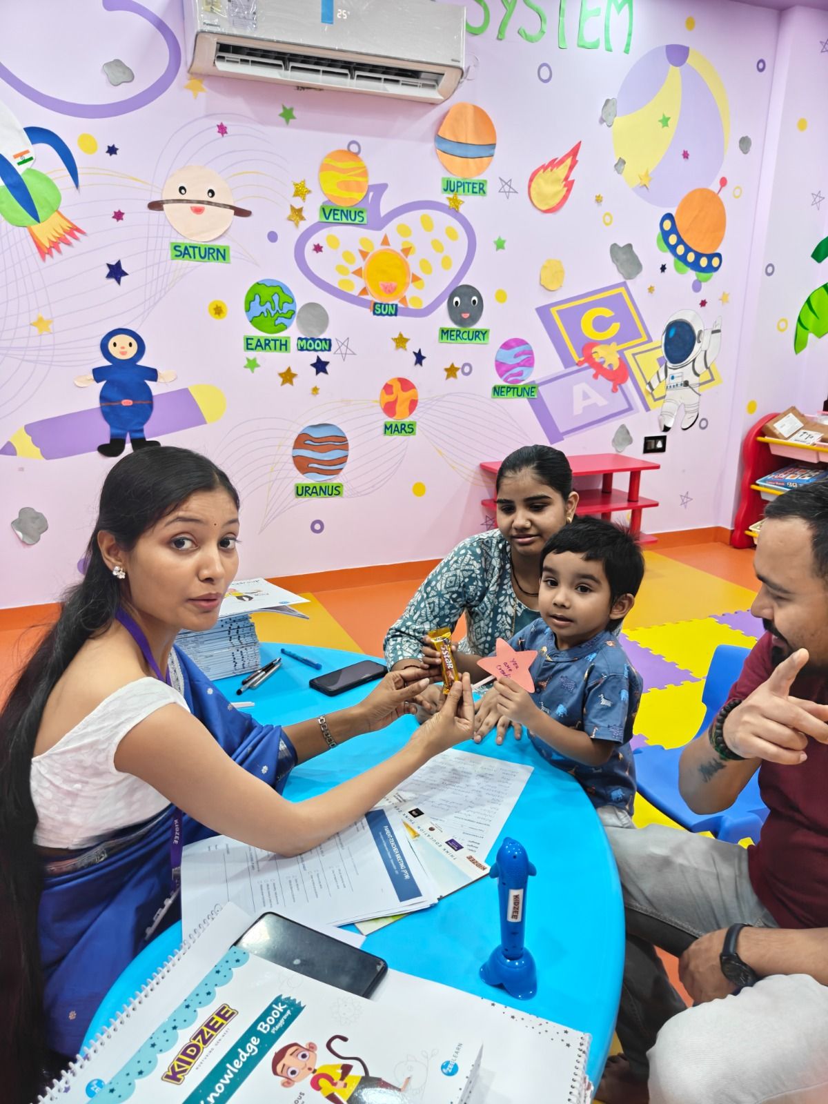 A moment at Kidzee Sector 12 Dwarka