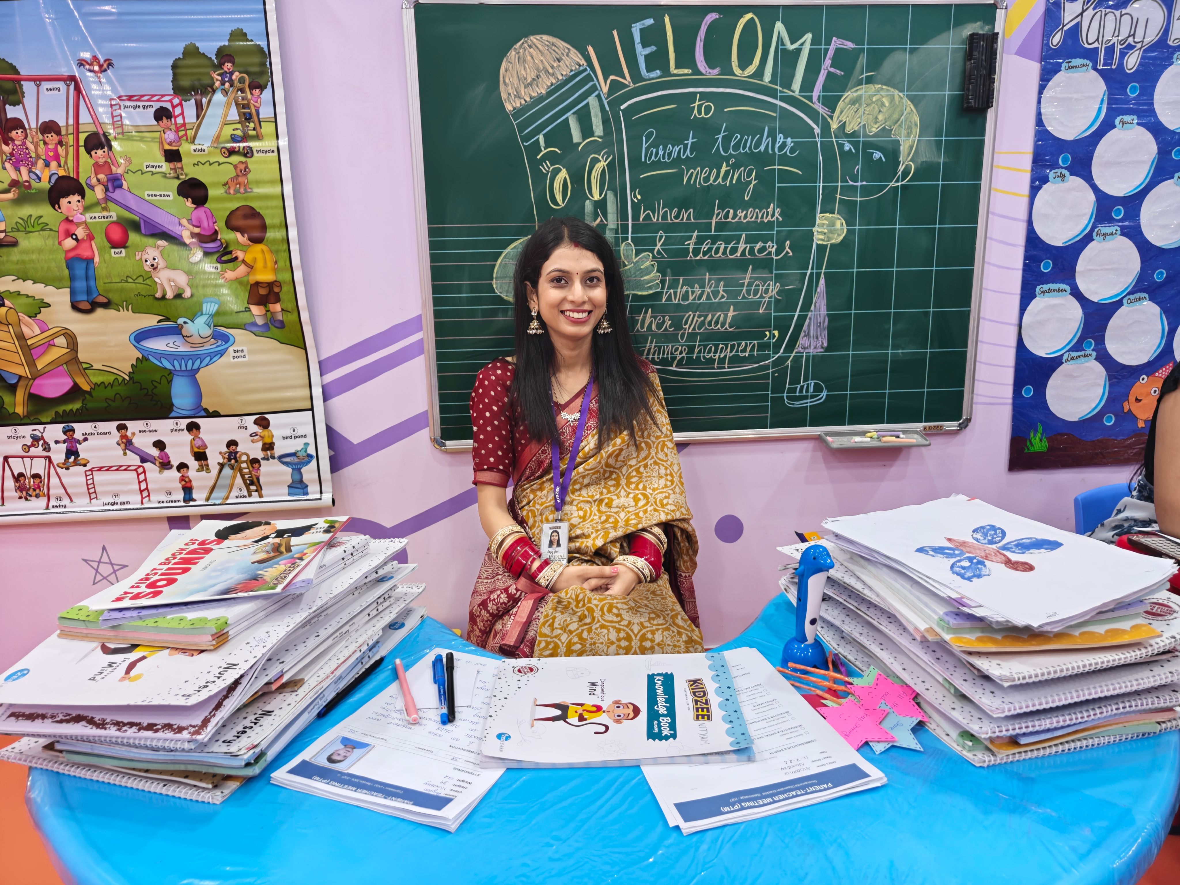 A moment at Kidzee Sector 12 Dwarka