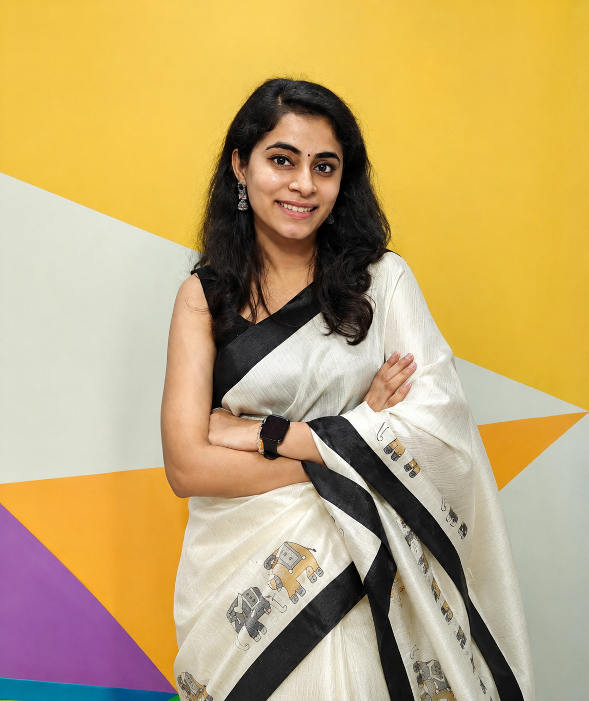 Potrait of Chetna Chauhan, Centre Head at Kidzee Sector 12 Dwarka