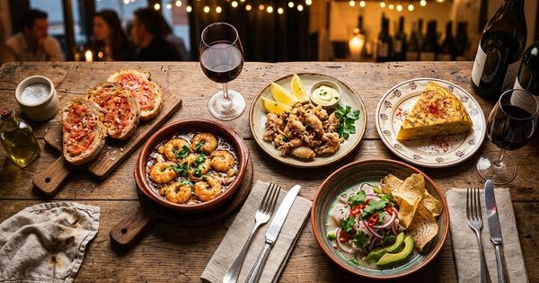 スペインの料理のイメージ