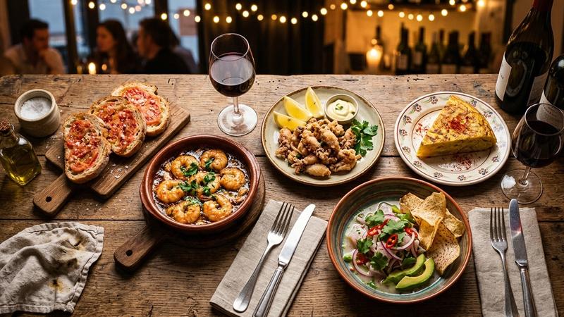 スペインの料理のイメージ