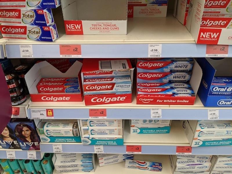 toothpaste