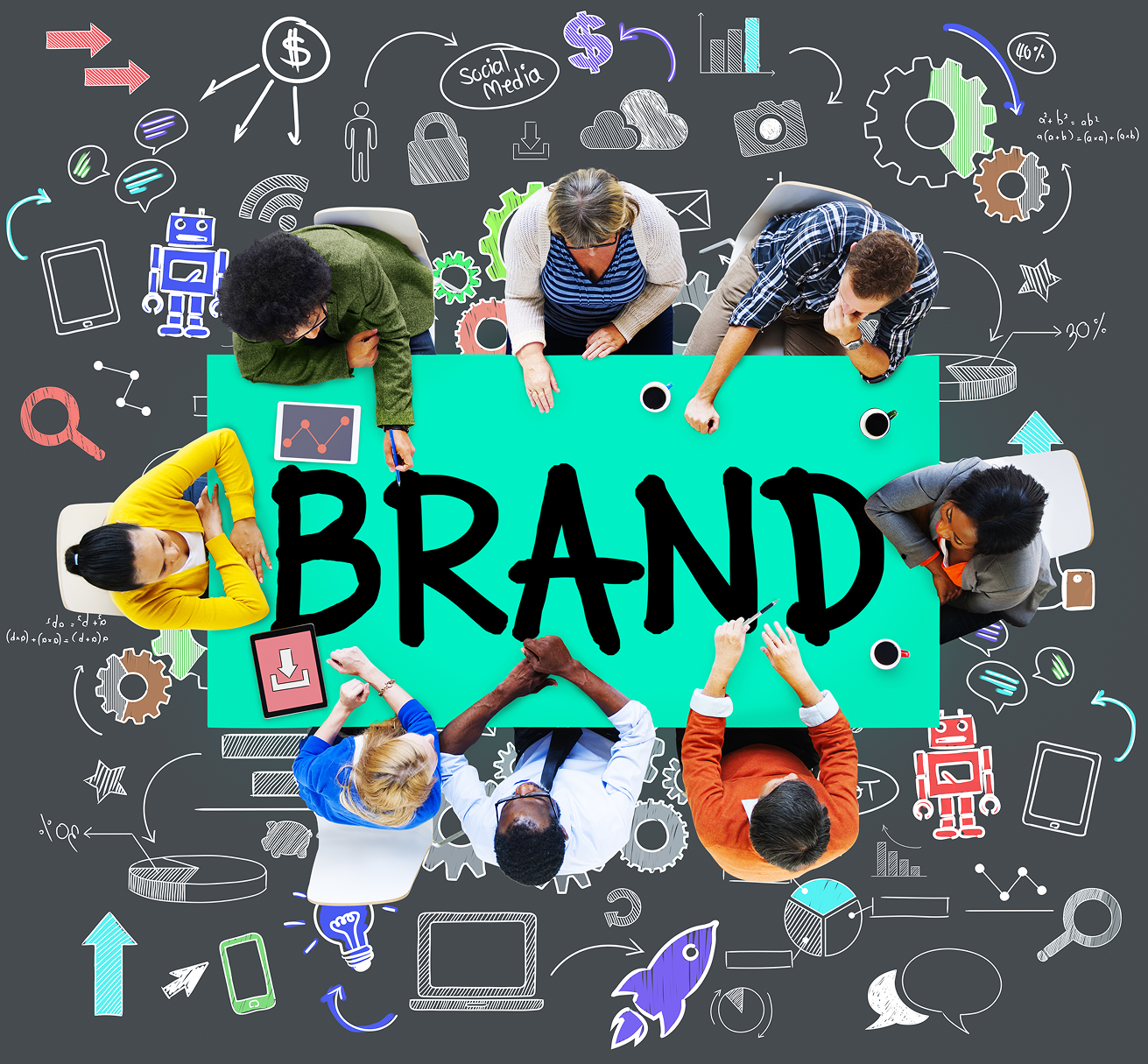 another with the word brand