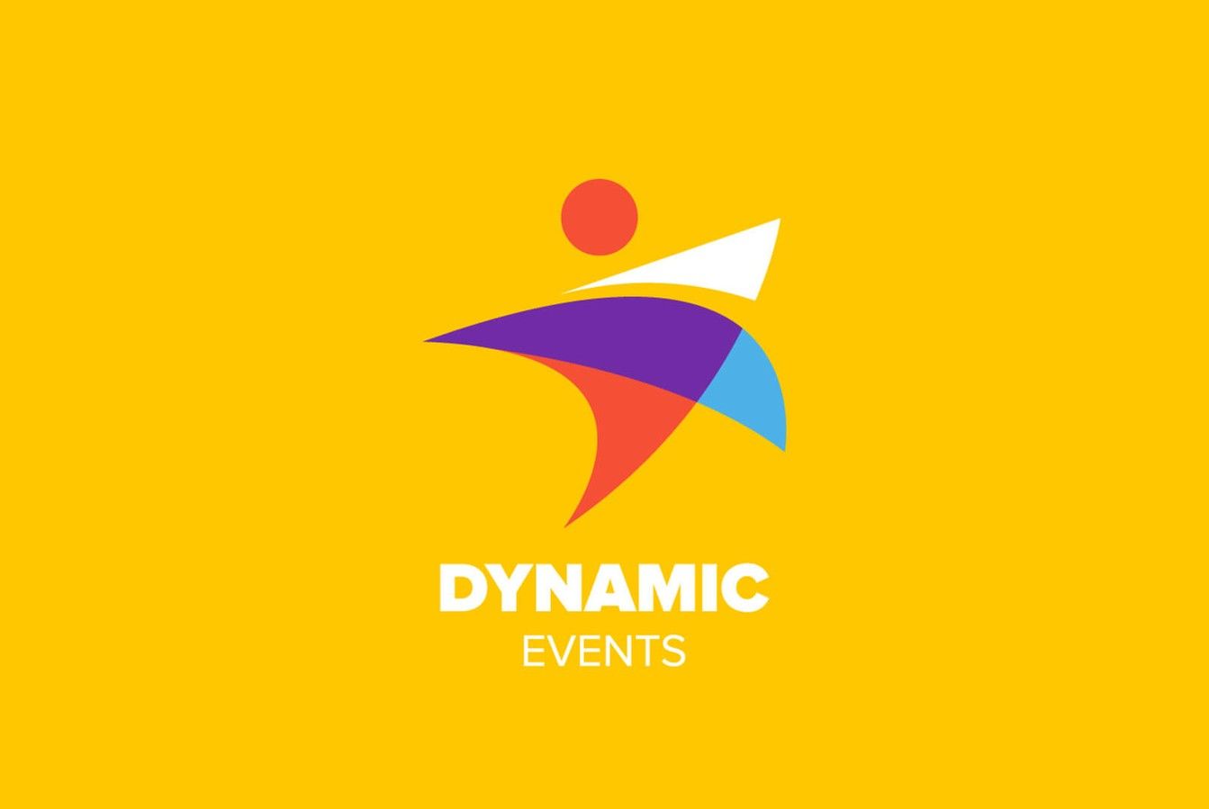 Dynamic Events Logo Design