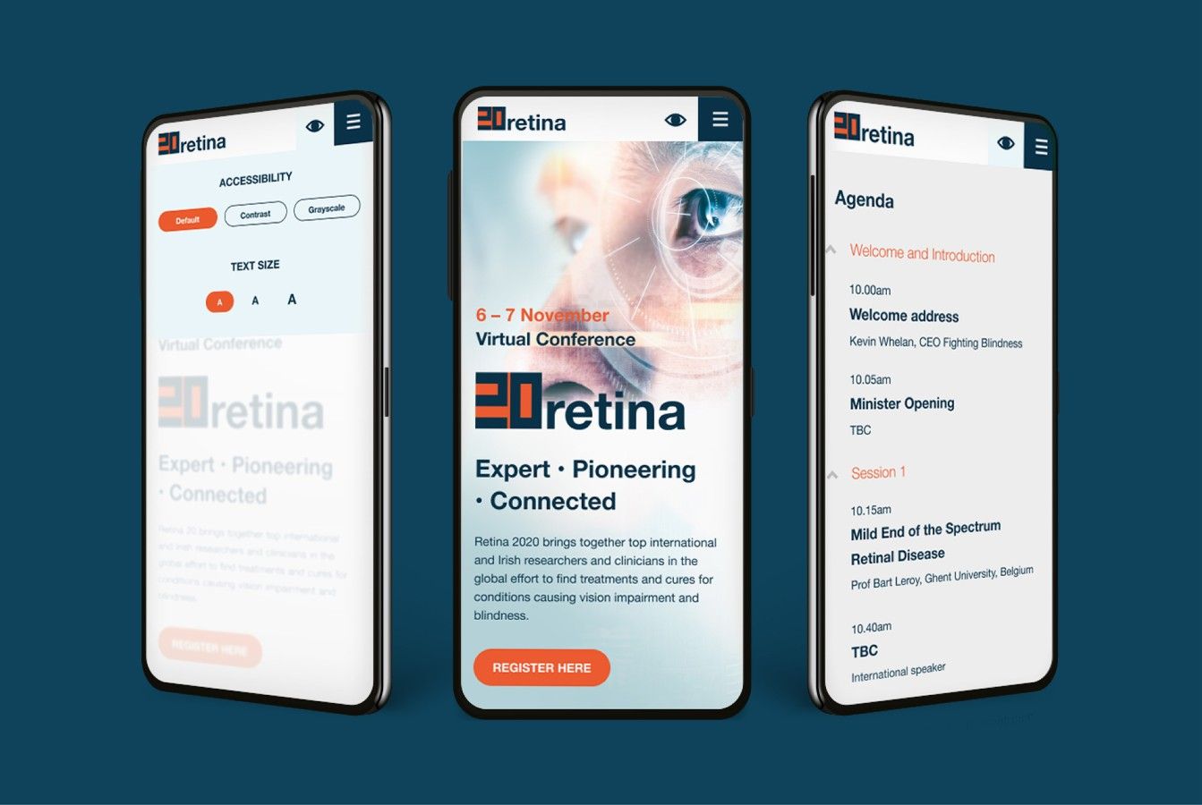 Retina 2020 Mobile Design