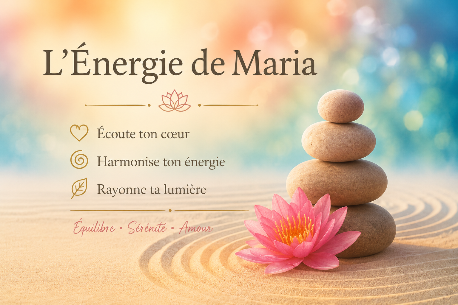 L'ÉNERGIE DE MARIA