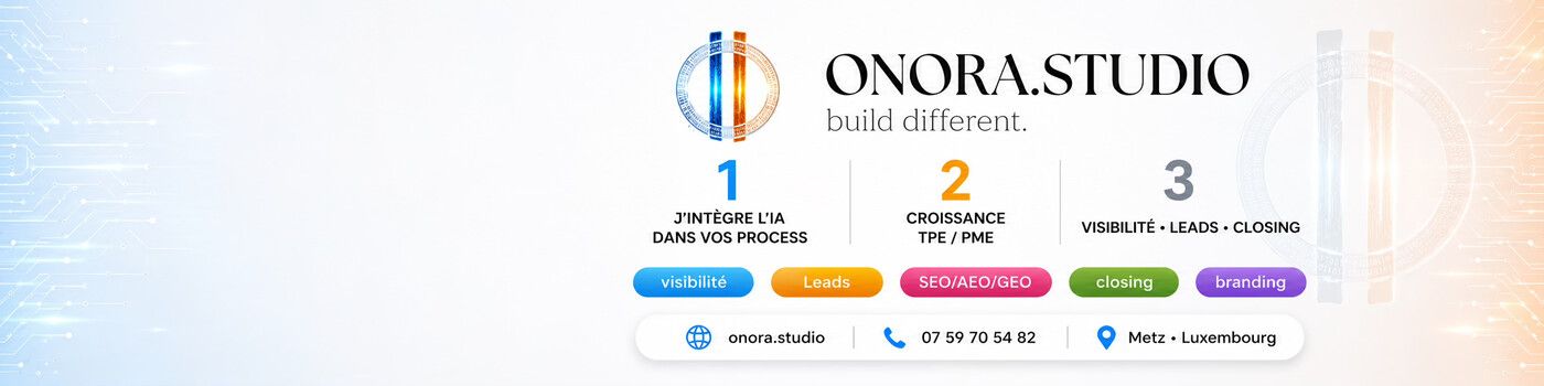 ONORA STUDIO - couverture