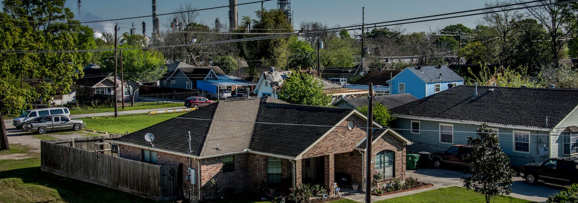 The ease with which polluting facilities are sited in communities of color is just one example of environmental racism. Photo: Karen Kasmauski.