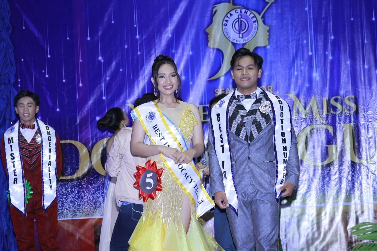 #5 Sarah Mae T. Guinanas And #3 Gilbert T. Ibangga