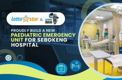 Paediatric Emergency Unit at Sebokeng Hospital.