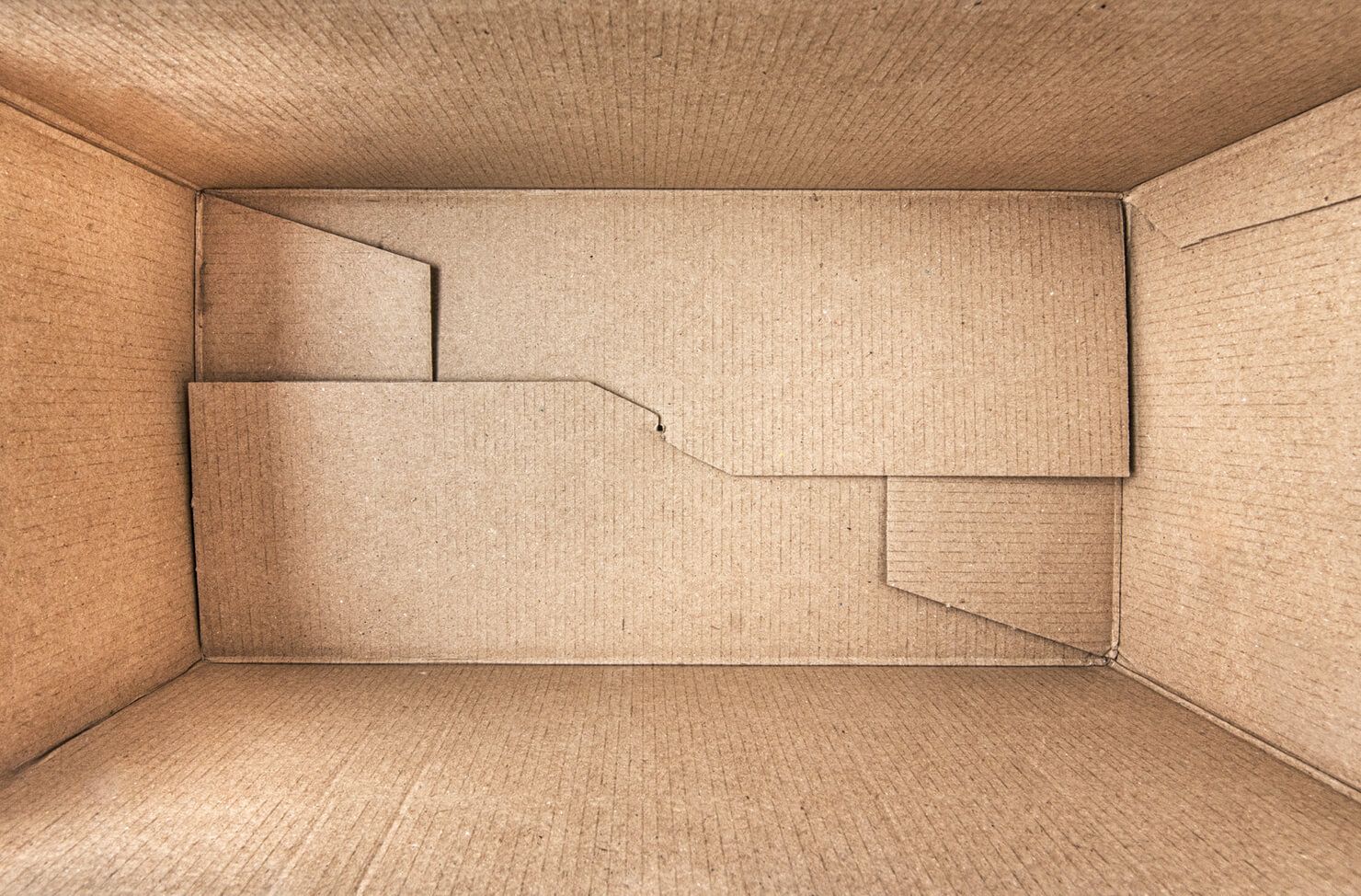 empty packing box