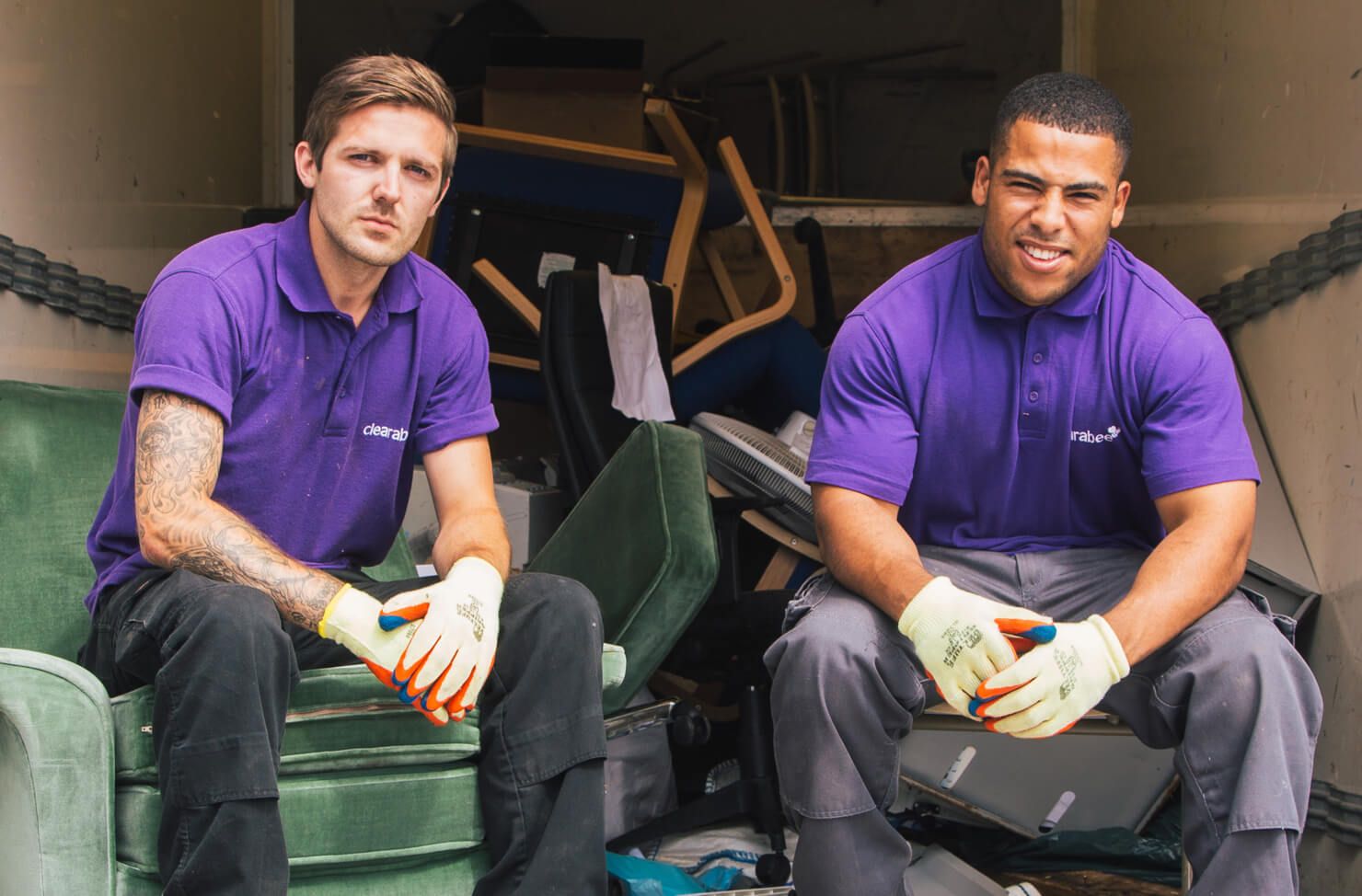 Man and van team