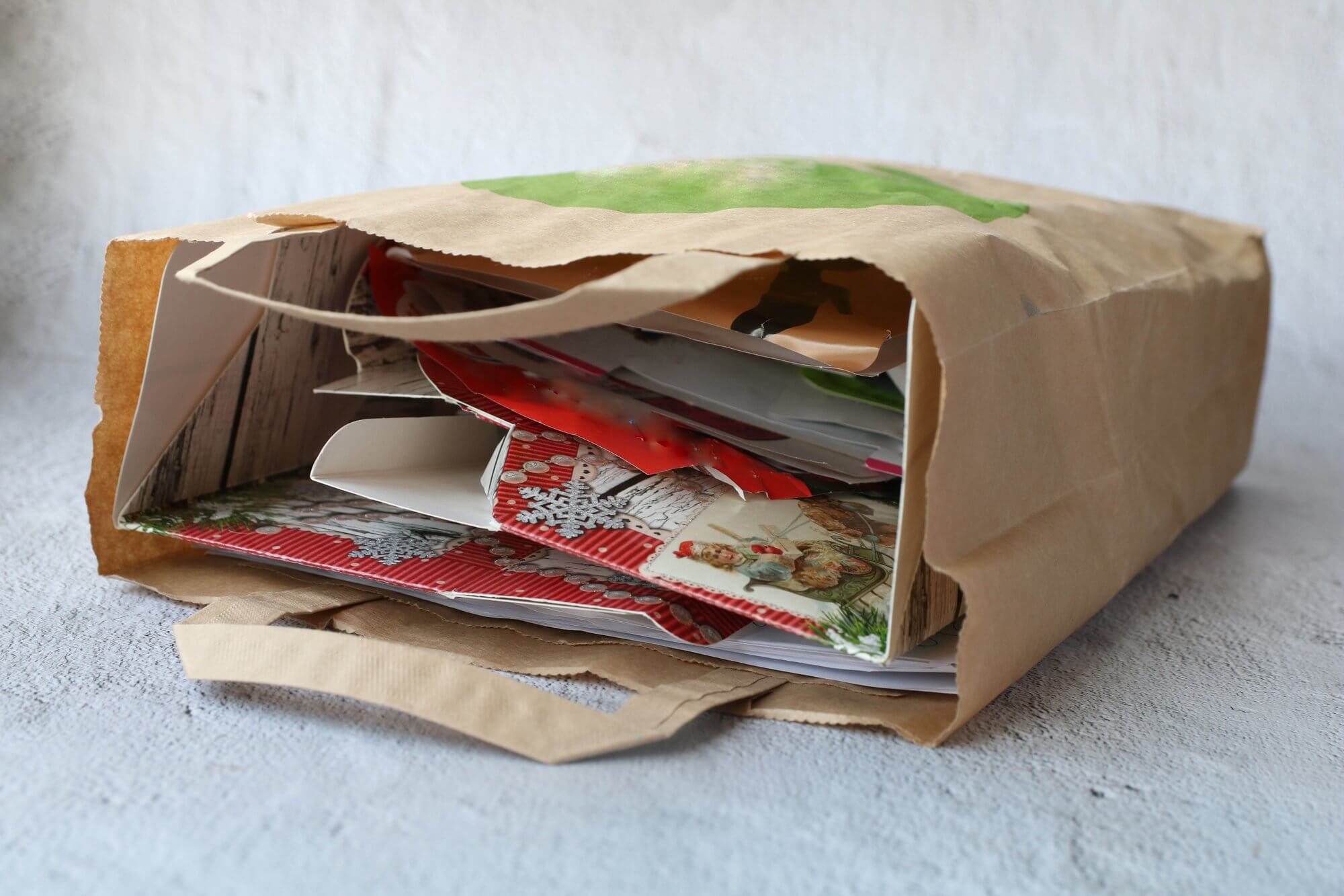 bag of packaging