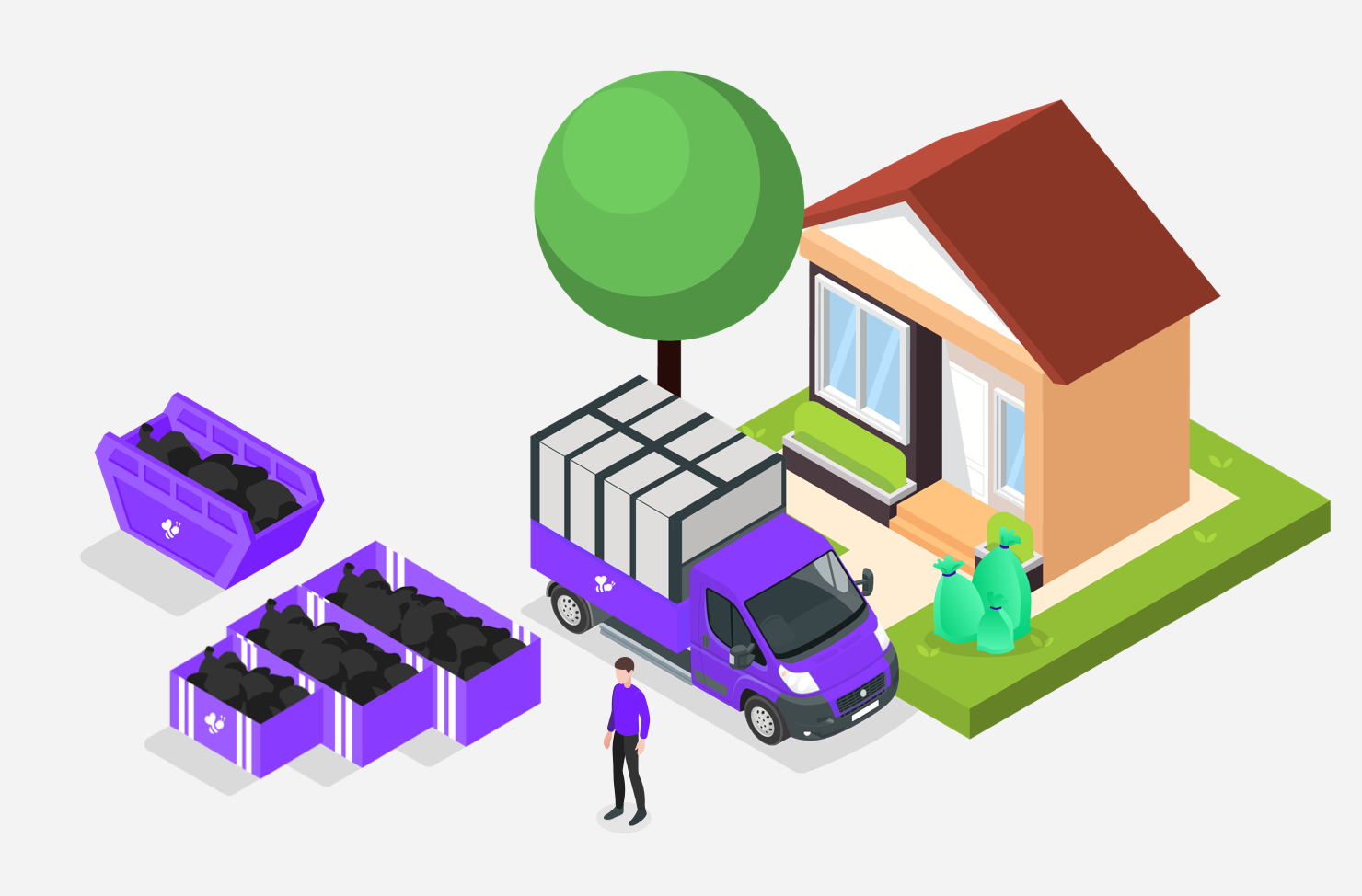 house clearance graphic