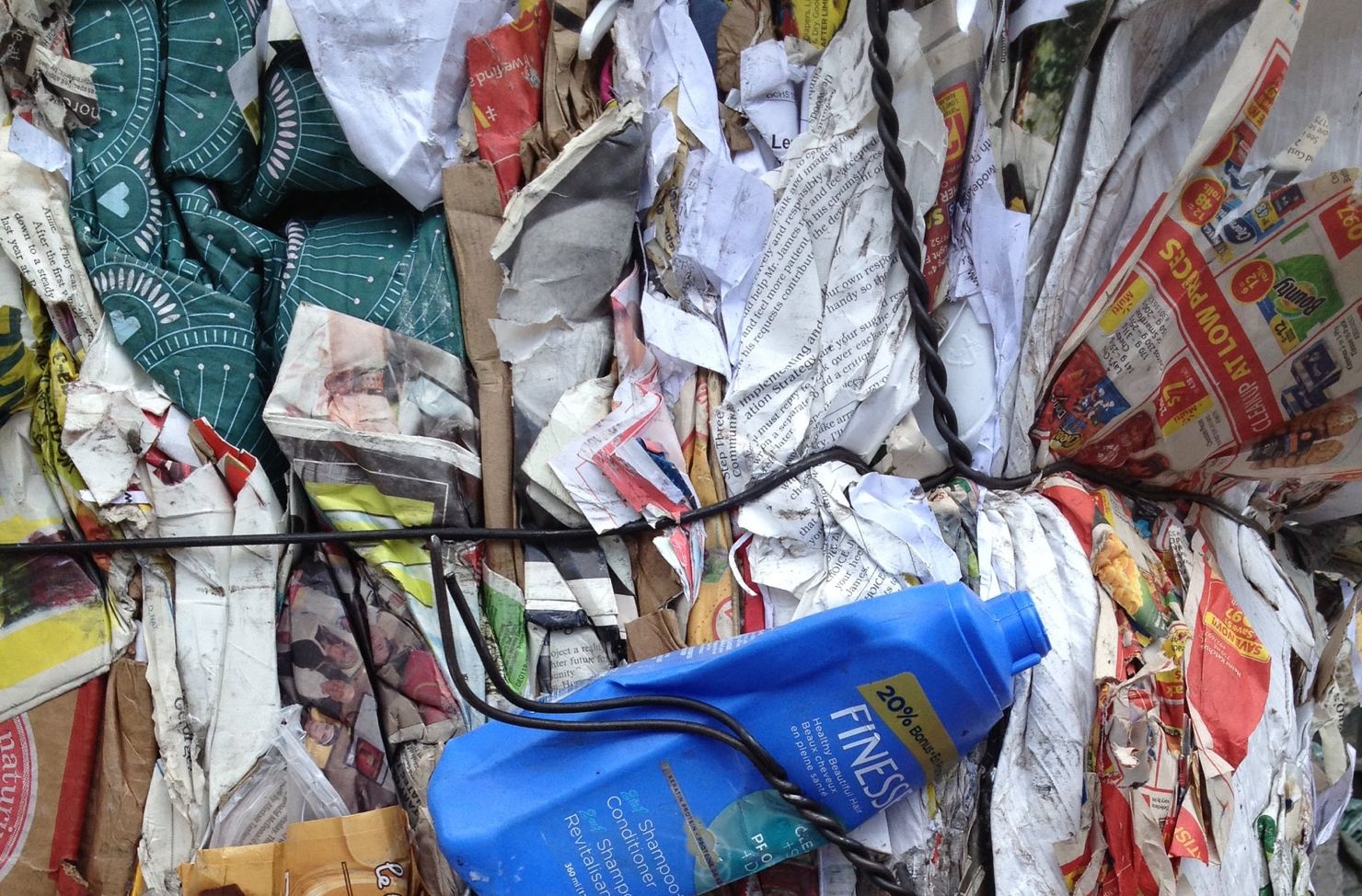 Recycling mixed