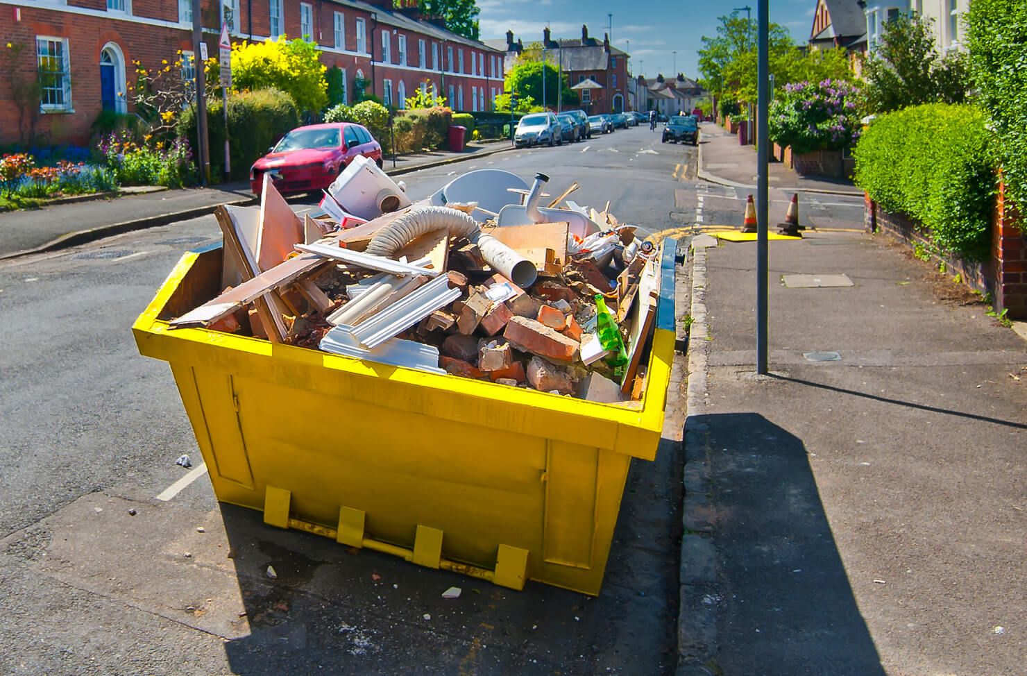 skip on the street
