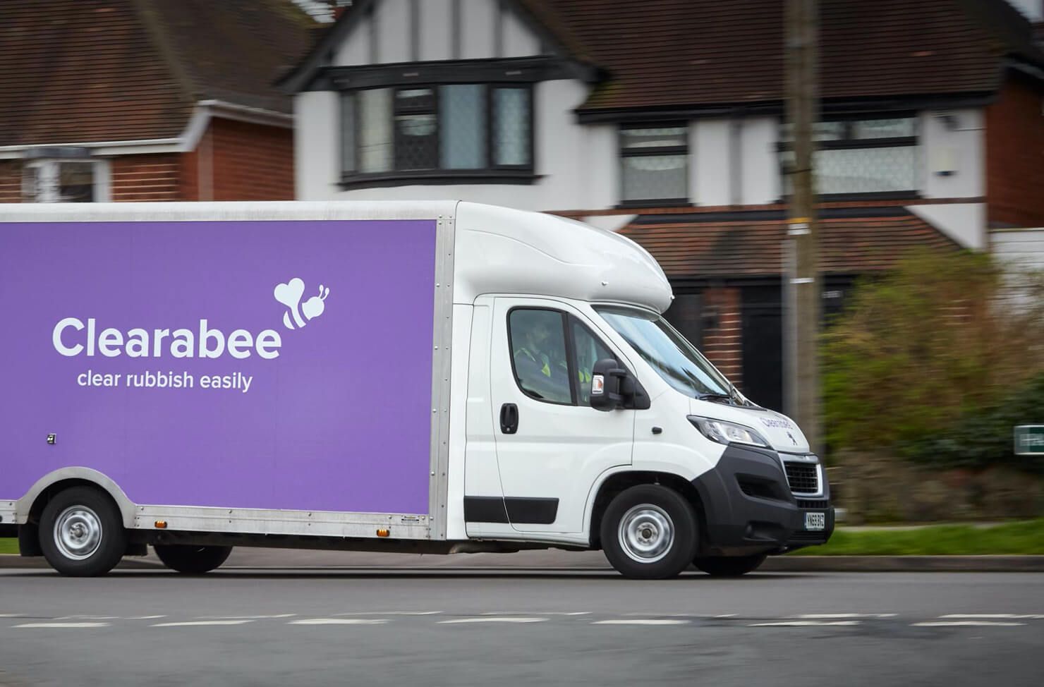 Rubbish removals van