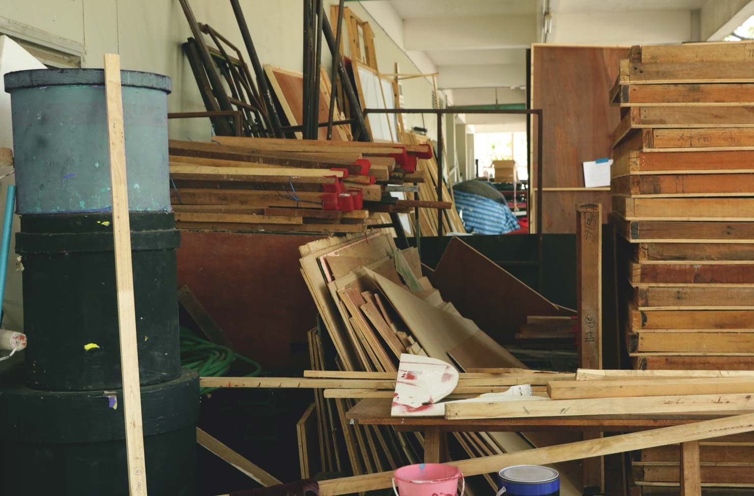 Garage rubbish