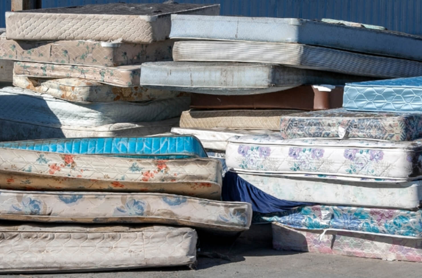 Mattress piles