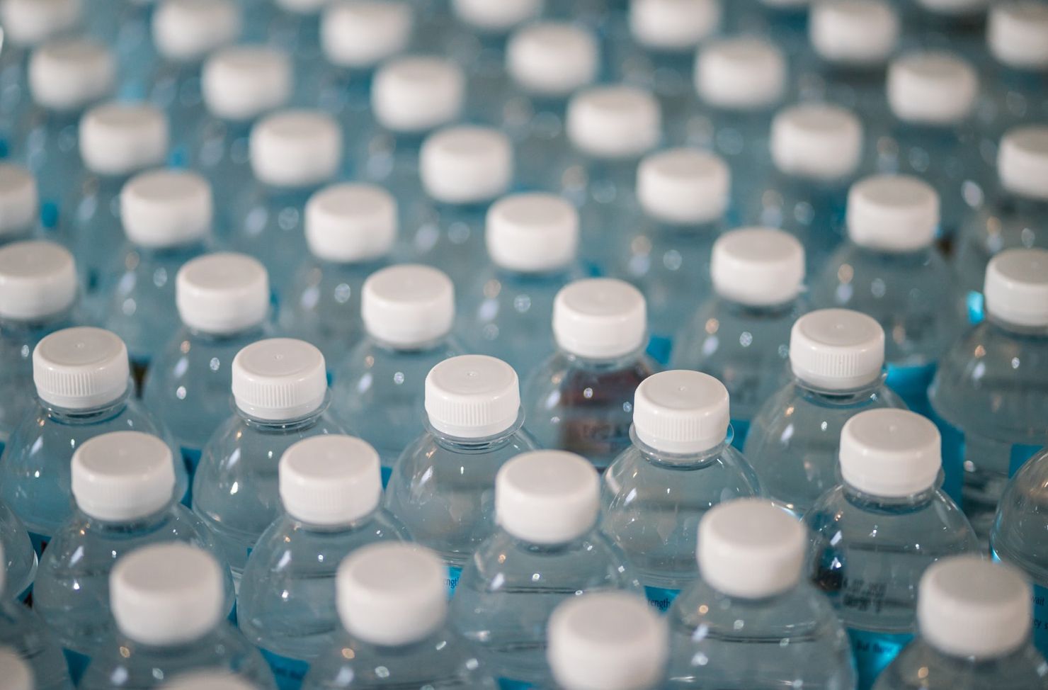 recycling plastic bottles