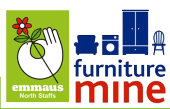 Emmaus Furniture Mine charity shop Stoke-on-Trent