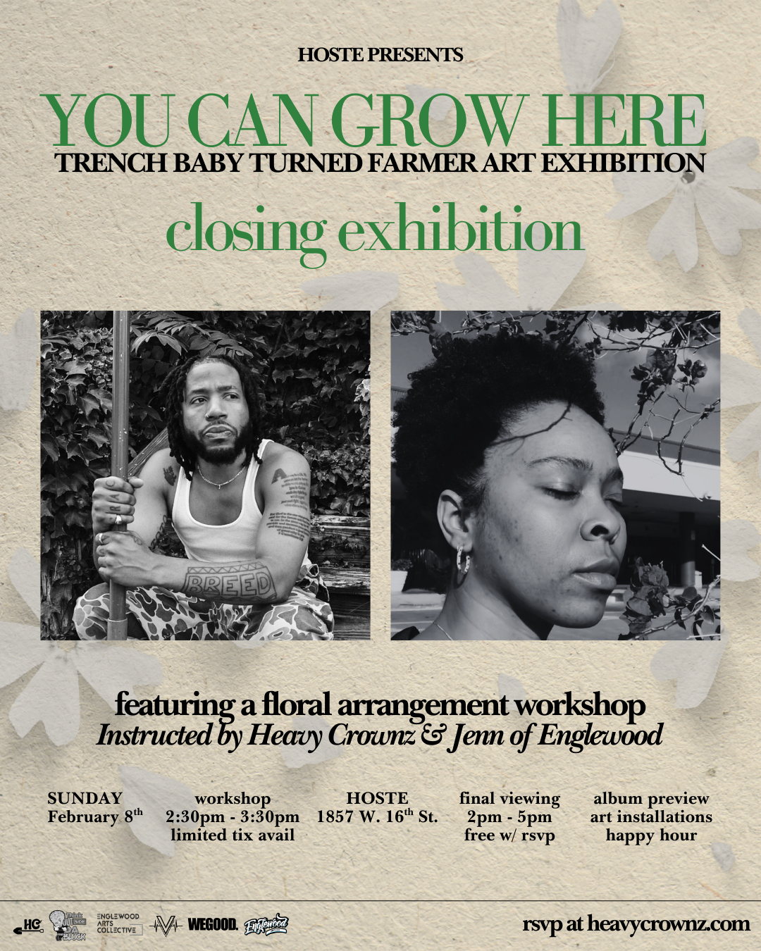Event: CLOSING EXHIBITION & FLORAL ARRANGEMENT WORKSHOP