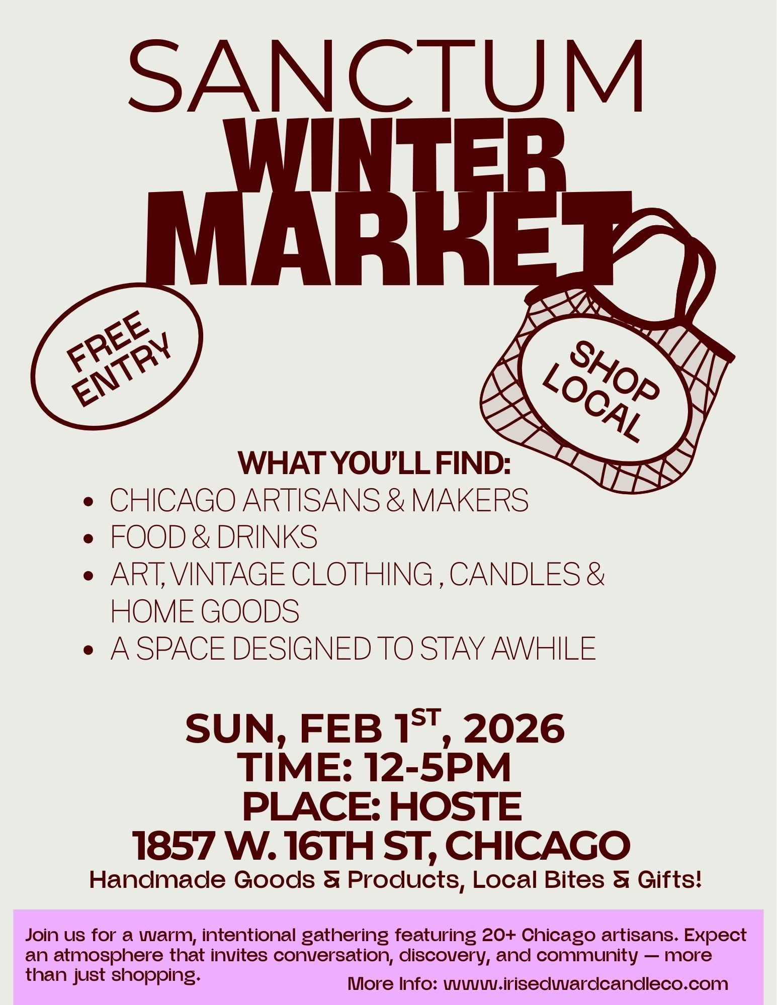 Event: Sanctum Market: Winter Edition