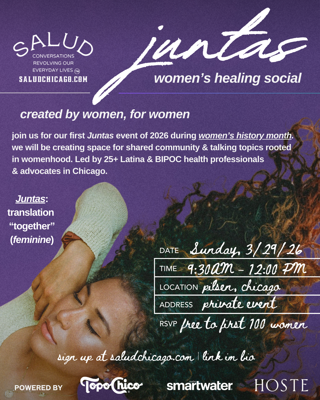 Event: Juntas - Women's Healing Social