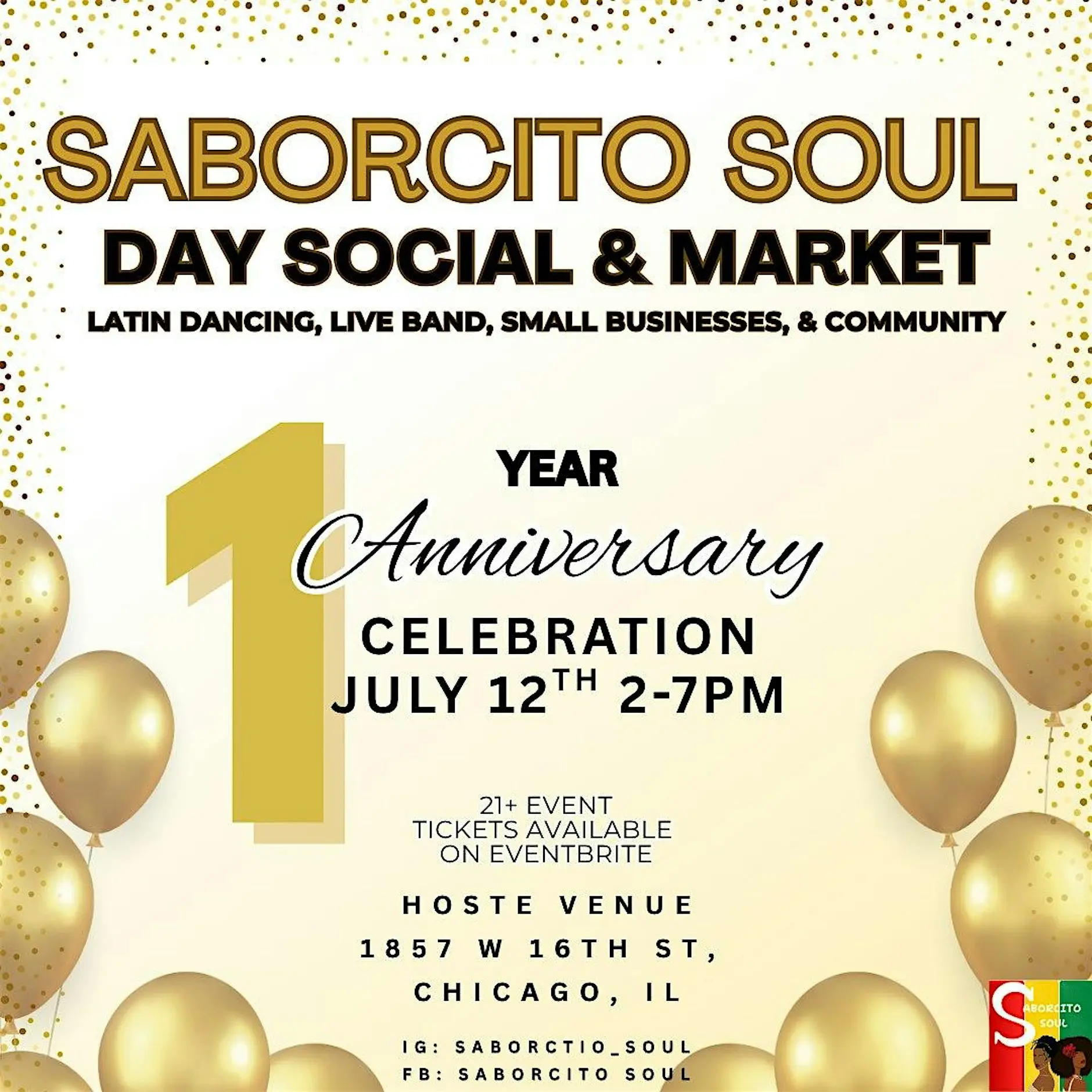 Event: Saborcito Soul Day Social & Market