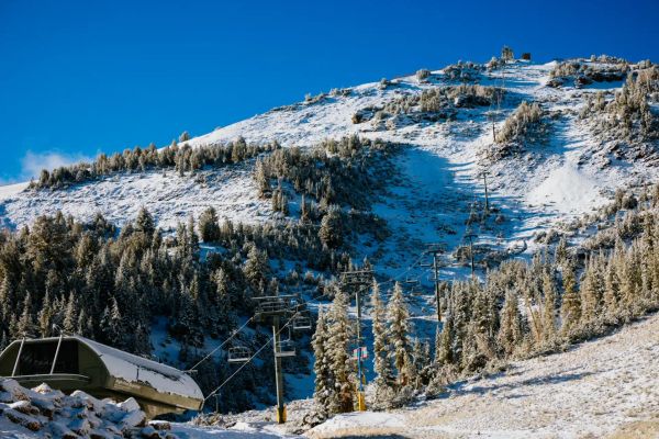 September Dusting Hits Mammoth Mountain Six Weeks Before Opening Day