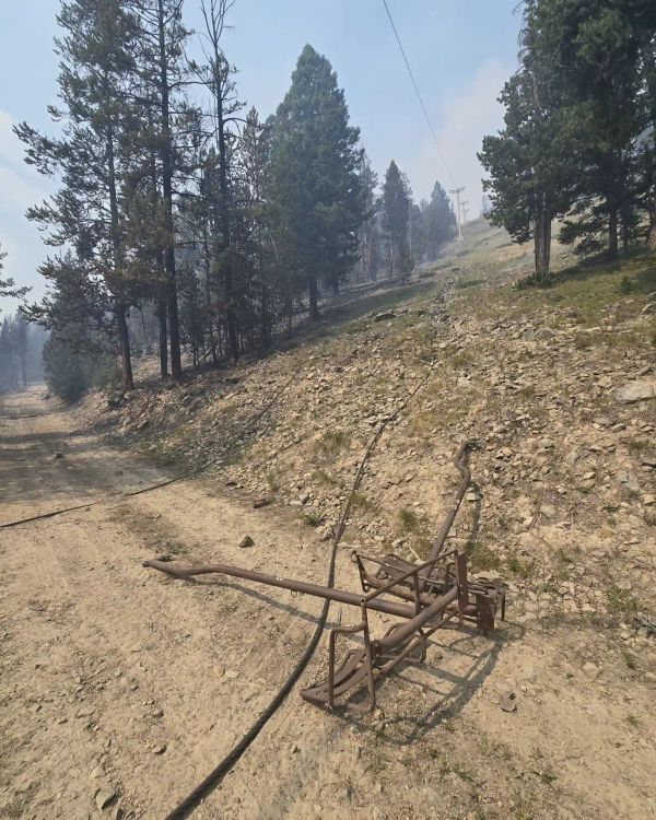 Maverick Mountain's Only Chairlift Destroyed as Sand Creek Fire Tears Through Montana Ski Area
