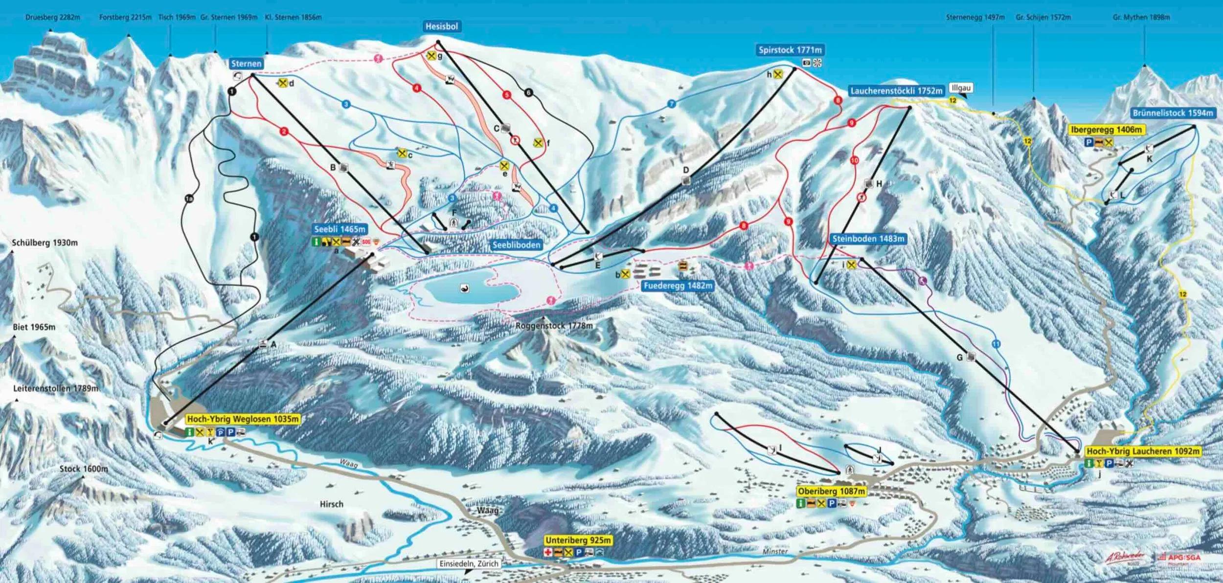 Swiss Ropeway Channel World's First TRI-Line Ropeway Opens in Swiss Ski Area