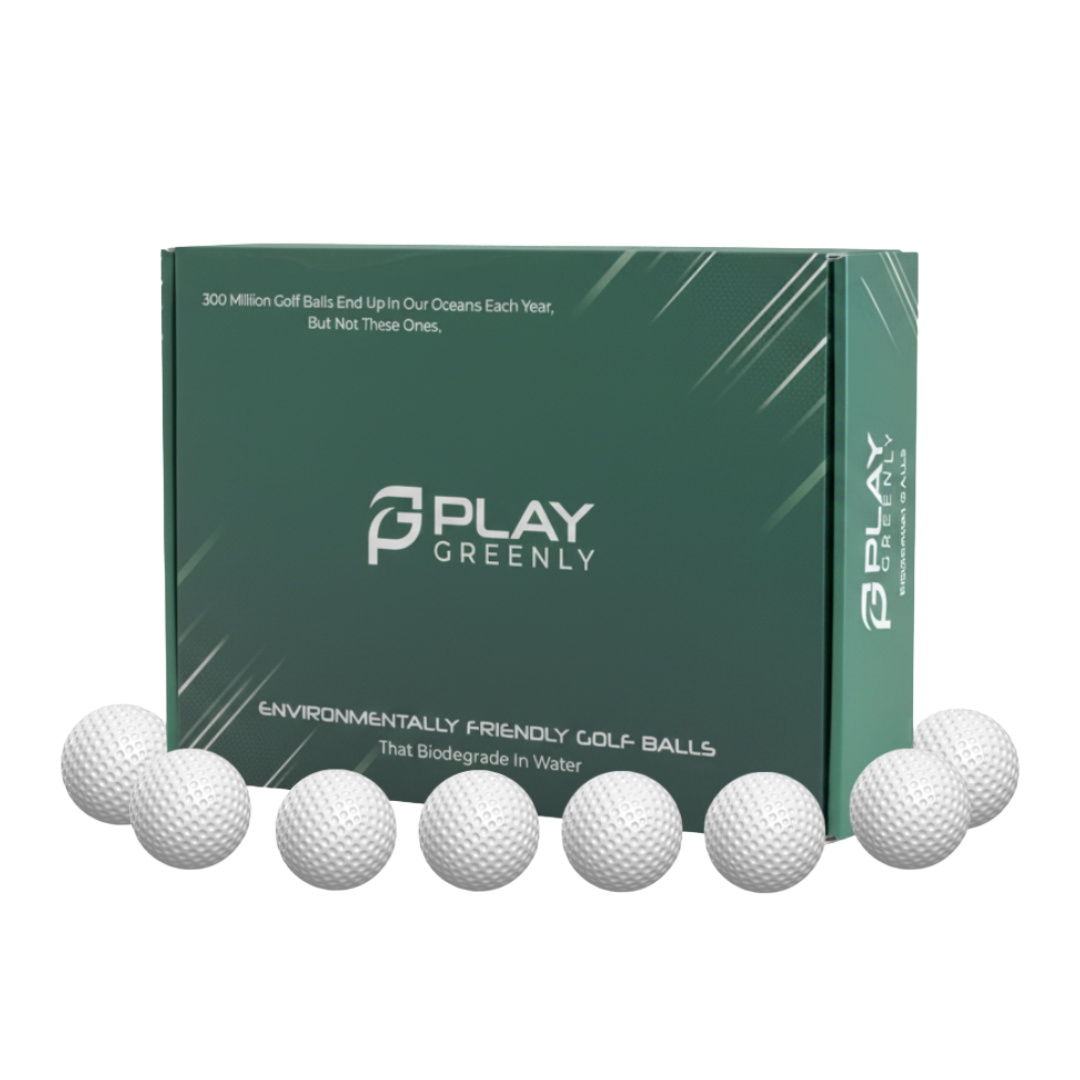 Play Greenly eco-friendly golf balls box