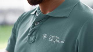 Cycle England branded polo shirt